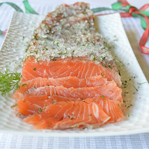 Cured Salmon with Dill