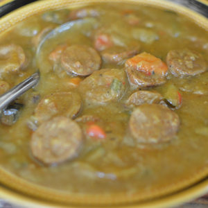 One Pot Curried Sausages